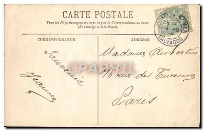 Trouville — Grande Mar — LL. — III — Verso