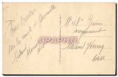 Tronville — Porto de Tronville — Editor: Cie Albatros des Arts Plastidécaniques, n° 646 — Verso
