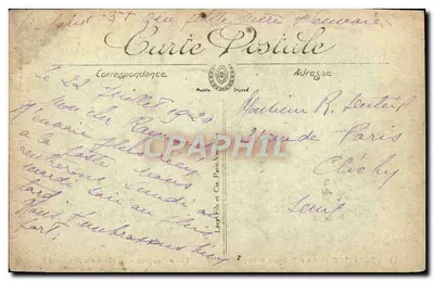 TROUVILLE — Ansicht der 'Touques' auf offener See — Levy Frères & Cie, n° 52 — Rückseite