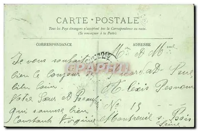Trouville — Il Molo e l'Embarcadero del Bateau du Havre — LL — Verso