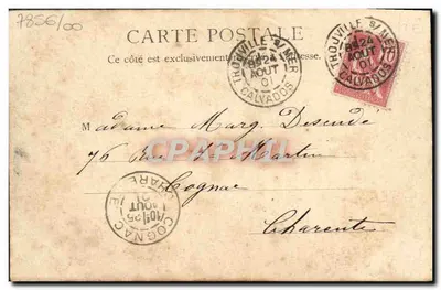 Il Grande Salone — Ricordo di Trouville — R.&J.D. 10678 gina — Verso