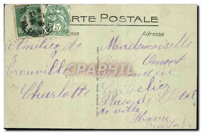 Trouville — O Casino Municipal — LL. — Verso