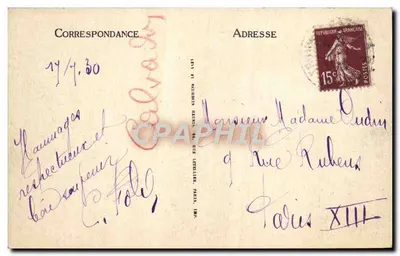 TROUVILLE, a Rainha das Praias. — O Casino e o Porto. — LL — Verso