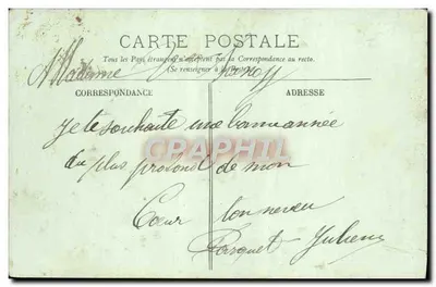 Trouville — A Fachada do Casino — LL, n° 127 — Verso