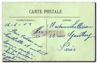 Trouville — A Terrasse do Grand Salon — LL. — n°145 — Verso