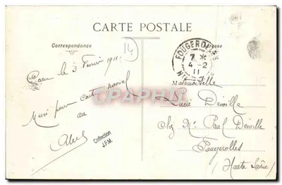 Manneville (Calvados) — Park i jezioro — Cliché G.G. — Rewers