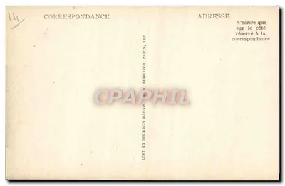 Riva-Bella (Calvados) — widok z wieży morskiej — wydawca R. Letellier, Paris — Rewers