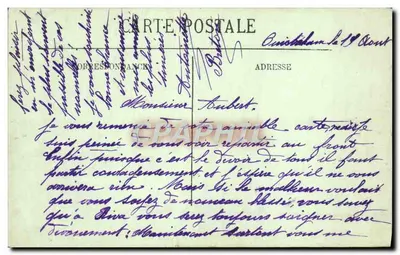 Ouistreham — Le Canal vu du Phare — LL. — Rewers