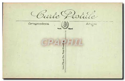 Ouistreham — O Ponte Giratória e a Cidade — LL — Verso