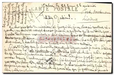 Orbec — A Madeleine — editor Légrand, número de série não visível — Verso