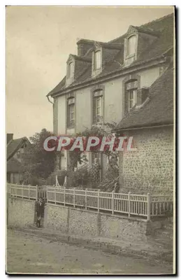 Casa com colmata — Orbec — Coleção J.F.M.