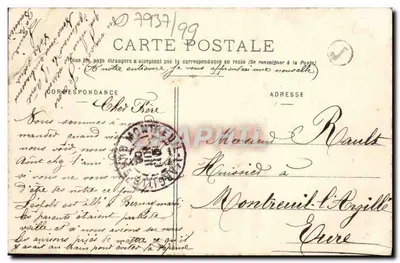 Lisieux i jego otoczenie — Zamek Ouilly-le-Vicomte — Lib. Blanche, Lisieux — Rewers