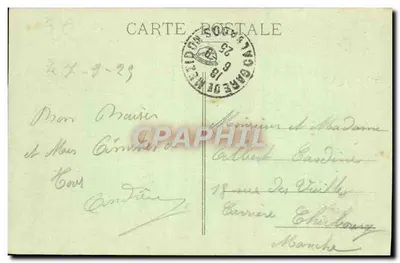 Morteaux-Coulibeuf — Biały Zamek — C. Jeanne, fotograf, Falaise — Rewers