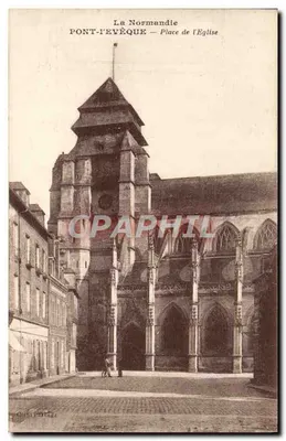 Pont-l'Évêque — Place de l'Église — Éditeur : Modern' Papeterie