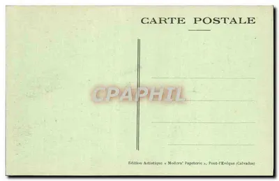Pont-l'Évêque — Place de l'Église — Éditeur : Modern' Papeterie — Verso