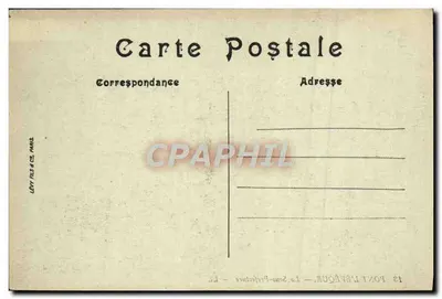 Ponte do Bispo — A Subprefeitura — Editor Lévy Fils d'Édouard, Paris — Verso