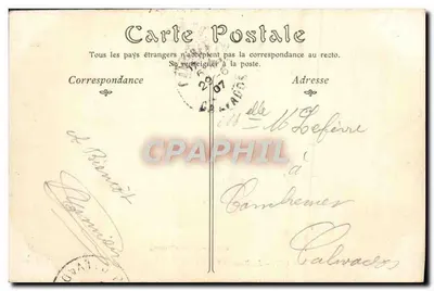 Ponte-l'Évêque — A Praça da Igreja — R. Barbier, n°14 — Verso