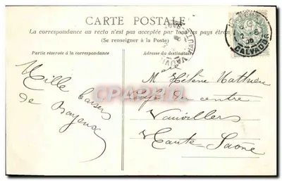 De Sturm — scène van een woeste zee voor gebouwen — n°25 — Achterkant