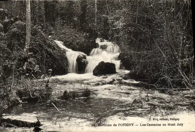 Environs de POTIGNY — Les Cascades au Mont Joly — E. Blot, éditeur, Potigny