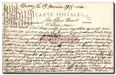Potigny (Calvados) — Vista Geral — Edição A. Nanssy, n°8 — Verso