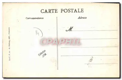 Coiffes d'hier - St-Aubin (Calvados) — Geschiedenis van de kledij in Normandië — La C. P. A. - A. Dubouq, uitgever, Cannes — Achterkant