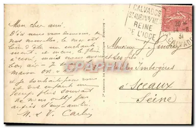 Saint-Aubin - La Digue - Ogólny widok — Rewers