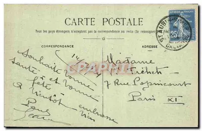St-AUBIN-sur-MER — Wysoka marea — Wydawnictwo H. P. — Rewers