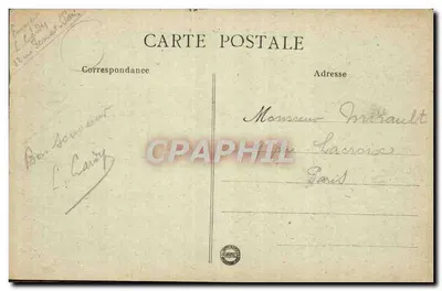As margens do rio Orne - SAINT-ANDRÉ, perto de Cacen - O desaguador — Verso