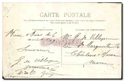 Saint-Pierre-sur-Dives (Calvados) — Manoir de Thomas Dunol, Ancien Gouverneur (16e eeuw) — Onbekende uitgever, nr. 29 — Achterkant