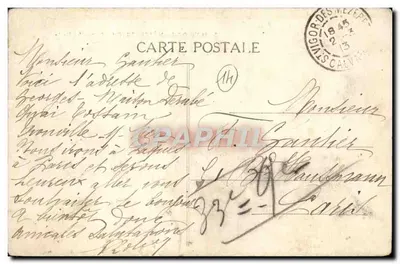 St-Vigor-des-Mézerets (Calvados) — La Poste & Télégraphes — éditeur DUBONNET — Verso