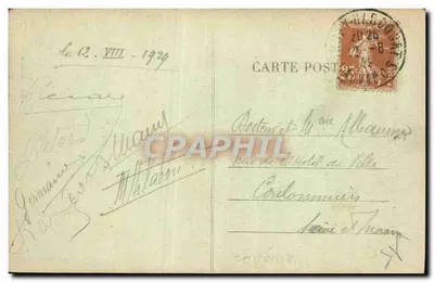 Thury-Harcourt — A trincheira do hom — Editor Eploux — Verso