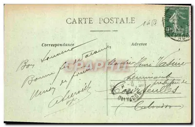 Thury-Harcourt — La Tranchée du Hom — Directie van Harcourt — H. Ermice, uitgever, Vire — Achterkant