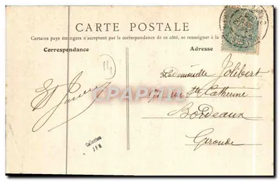 Villers-sur-Mer — Anexo do Hotel do Casino — B. F., Paris — Verso