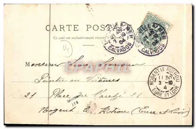 Villers-sur-Mer — Rue de Strasbourg — L. D. — Reverso