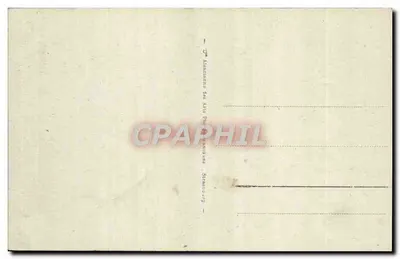 Villers-sur-Mer — La Digue — uitgever Almanach des Arts Pittoresques, Strasbourg — Achterkant