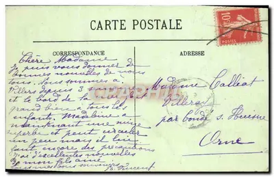 Villers-sur-Mer — La Digue y el Establecimiento de los Baños en tiempo malo — LL. — Reverso