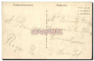Villers-sur-Mer — Villa della Plage — ND — Verso