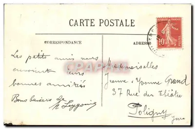 Villers-sur-Mer — Panorama em direção a Trouville — LL. — Verso