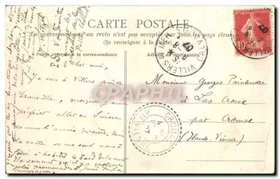 VILLERS-sur-MER — Panorama, East Side. Saint-Martin Street — Collection AD — Back