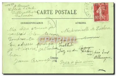Villerville — De kade en de villa's — LL. — Achterkant