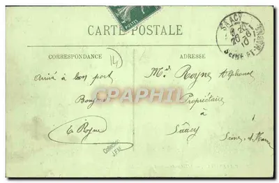 Villerville — De kade en de villas — LL. — Achterkant