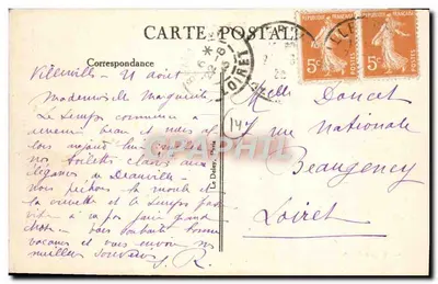 Villerville — Vista Geral — G. F., Le Havre — Verso