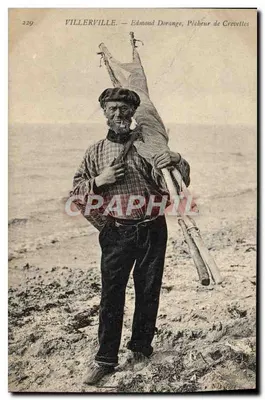 Villerville — Edmond Dorange, Pêcheur de Crevettes — Éditeur : VILLERVILLE, n° 229