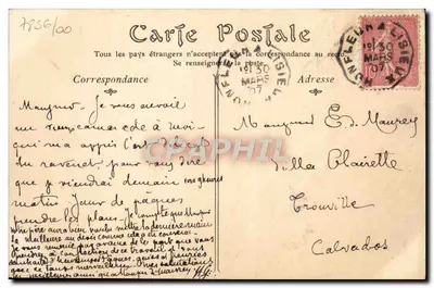 Villerville — Edmond Dorange, Pêcheur de Crevettes — Éditeur : VILLERVILLE, n° 229 — Verso
