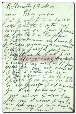 Villerville — O Calvário e Vista Geral — LL. n° 110 — Verso