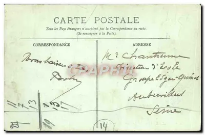 Villerville — O Calvário — LL. — Verso