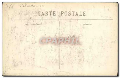 FALAISE — Katedra Trójcy Świętej — C. Jeanne, wyd.-fot., Falaise — Rewers
