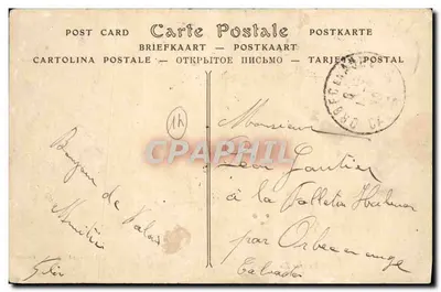 Falaise — A Caserne Dumont-d'Urville — C. Jeanne, editor fotográfico — Falaise — Verso