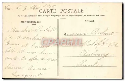 La Lanterna del Gars de Falaise — Camille Jeanne, editor-fotógrafo, Falaise — número de serie no visible — Reverso