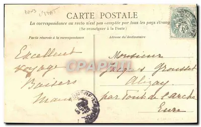 VIRE - Vale das Vaux (Sul) — vista aérea — Coleção Leedere, n° 524 — Verso